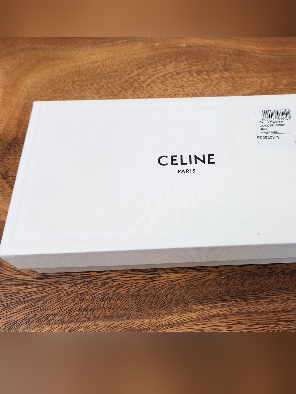 Celine White Sun glasses Box
